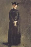Portrait de l'abbe Hurel (mk40), Edouard Manet